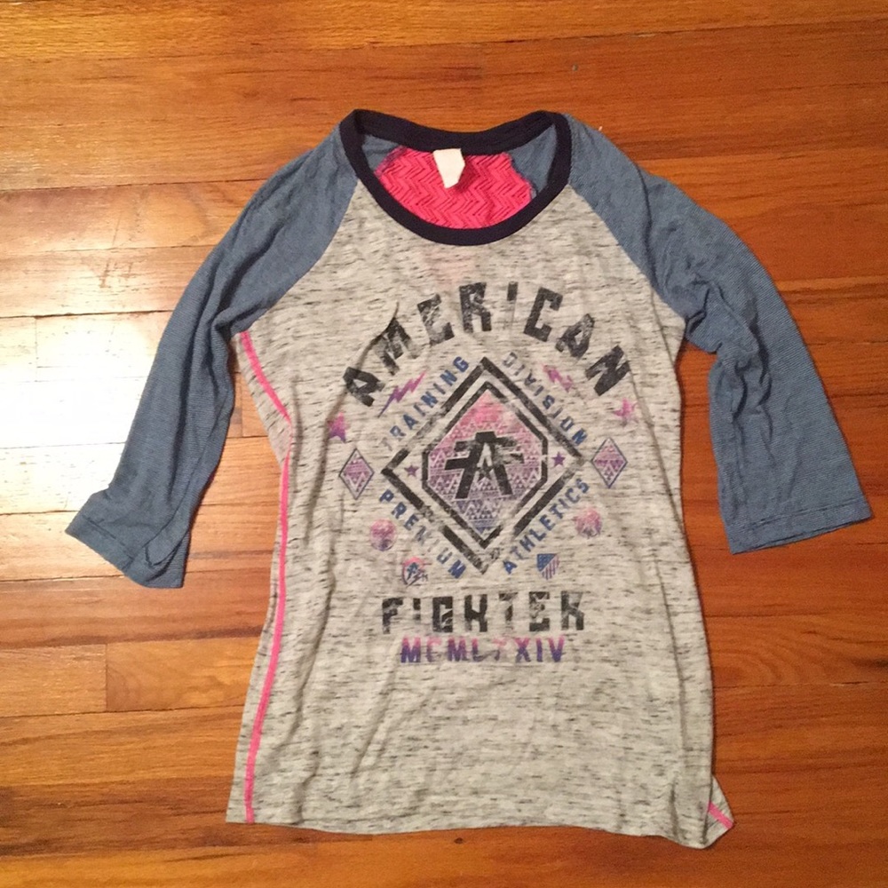 American Fighter 3 Quarter Sleeve Tee